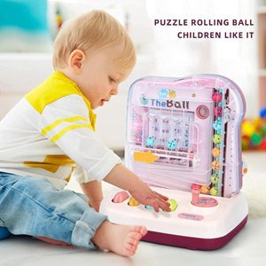 بازی آموزشی رولینگ توپ صورتی Roll the ball -اسباب بازی